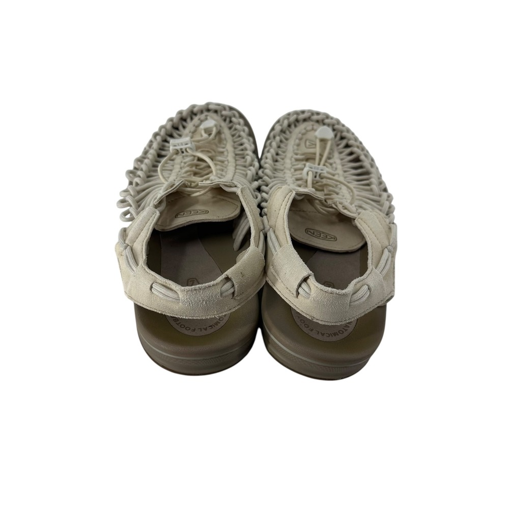 Keen Uneek Birch Beige Cord Sandals Mens 10.5 Womens 12 Hiking Shoes 1028326 - Picture 9 of 11